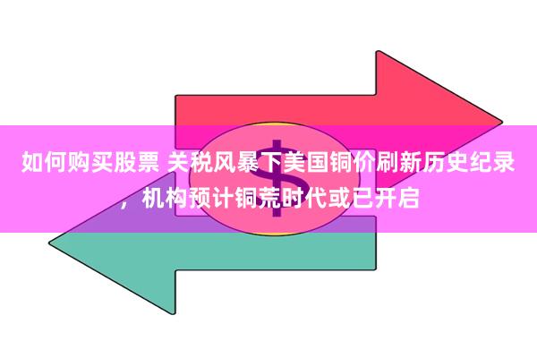 如何购买股票 关税风暴下美国铜价刷新历史纪录，机构预计铜荒时代或已开启
