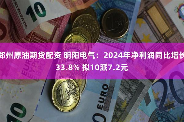 郑州原油期货配资 明阳电气：2024年净利润同比增长33.8% 拟10派7.2元