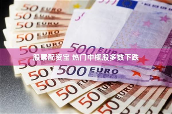 股票配资宝 热门中概股多数下跌