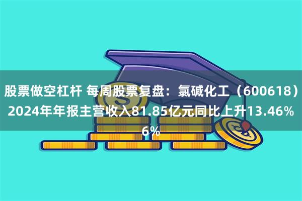 股票做空杠杆 每周股票复盘：氯碱化工（600618）2024年年报主营收入81.85亿元同比上升13.46%